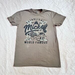 Disney Parks Mickey Mouse world famous short sleeve tee